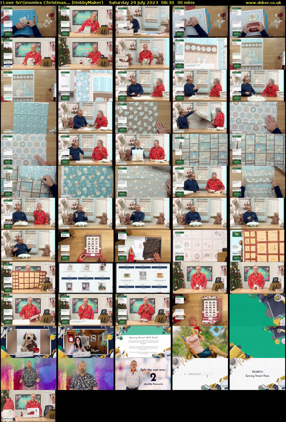 I Love Sn'Gnomies Christmas... (HobbyMaker) Saturday 29 July 2023 08:30 - 09:00
