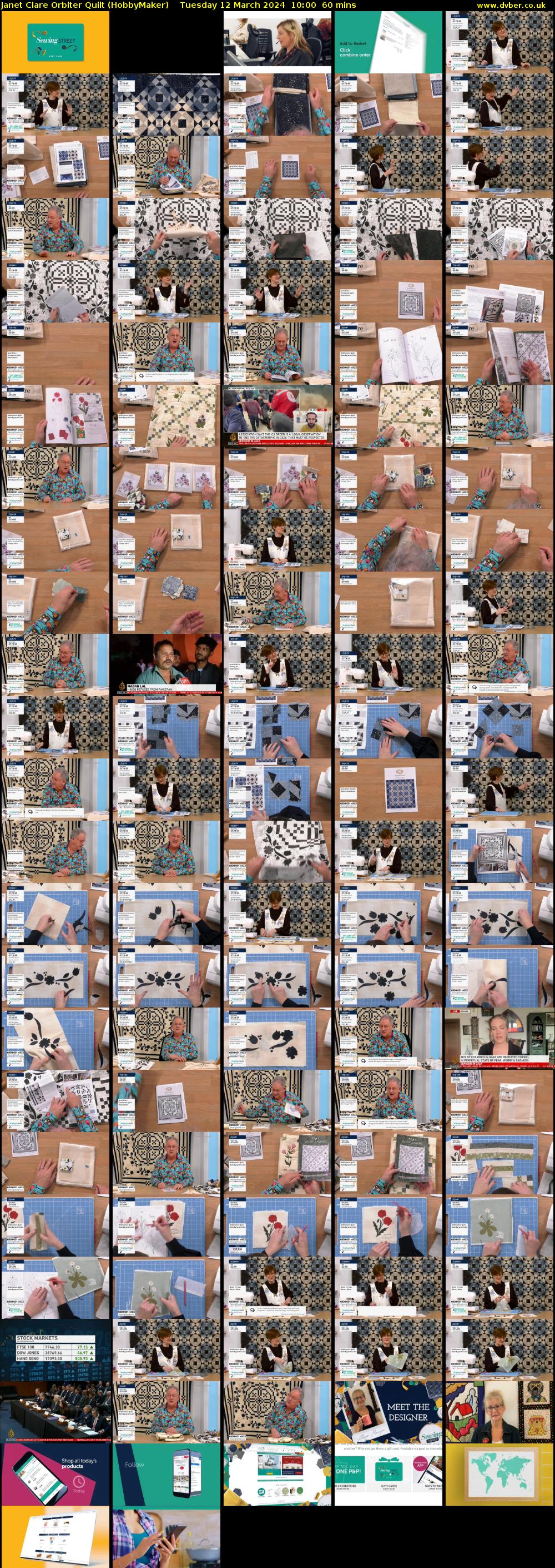 Janet Clare Orbiter Quilt (HobbyMaker) Tuesday 12 March 2024 10:00 - 11:00