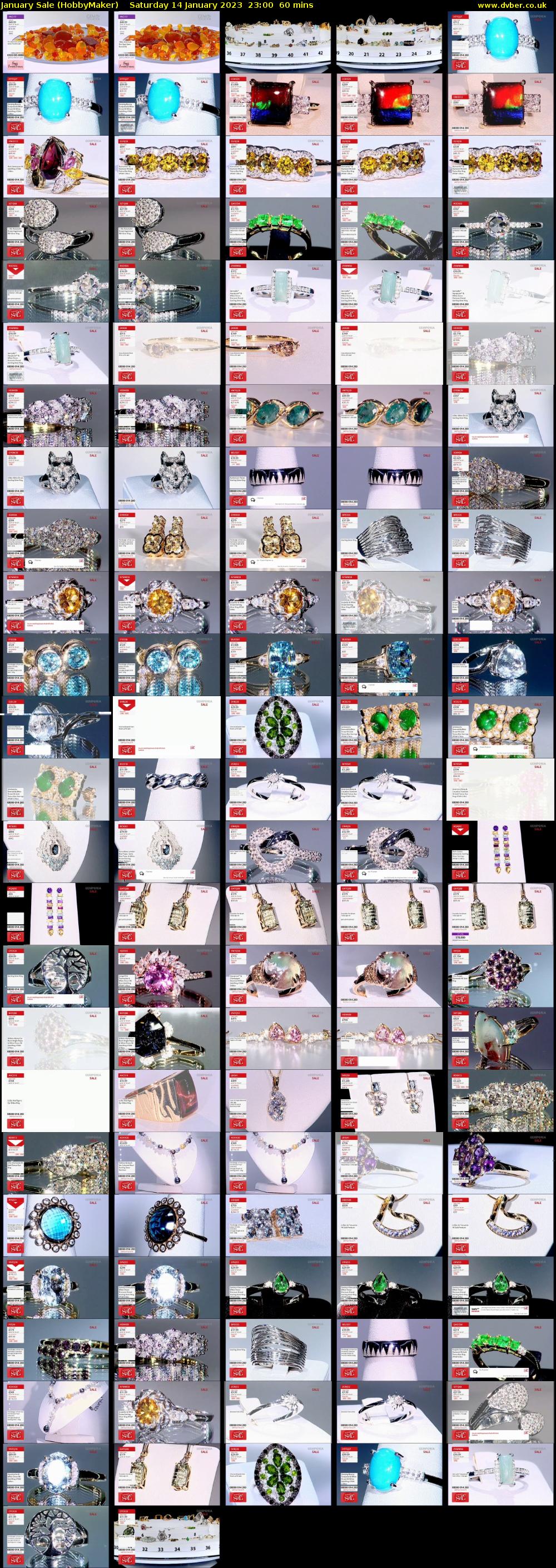 January Sale (HobbyMaker) Saturday 14 January 2023 23:00 - 00:00