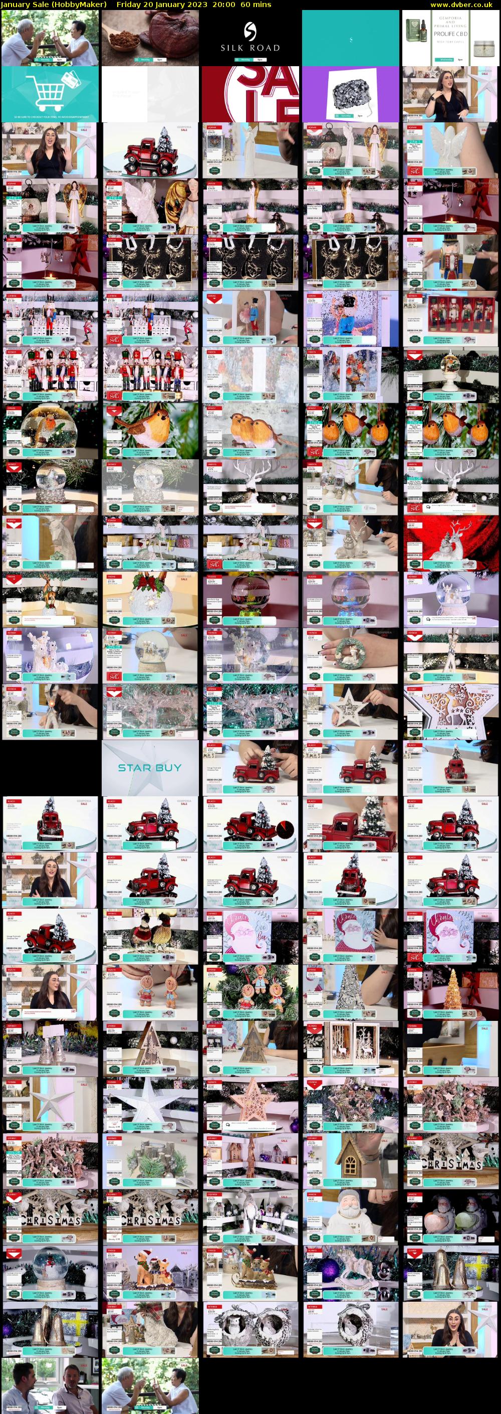 January Sale (HobbyMaker) Friday 20 January 2023 20:00 - 21:00