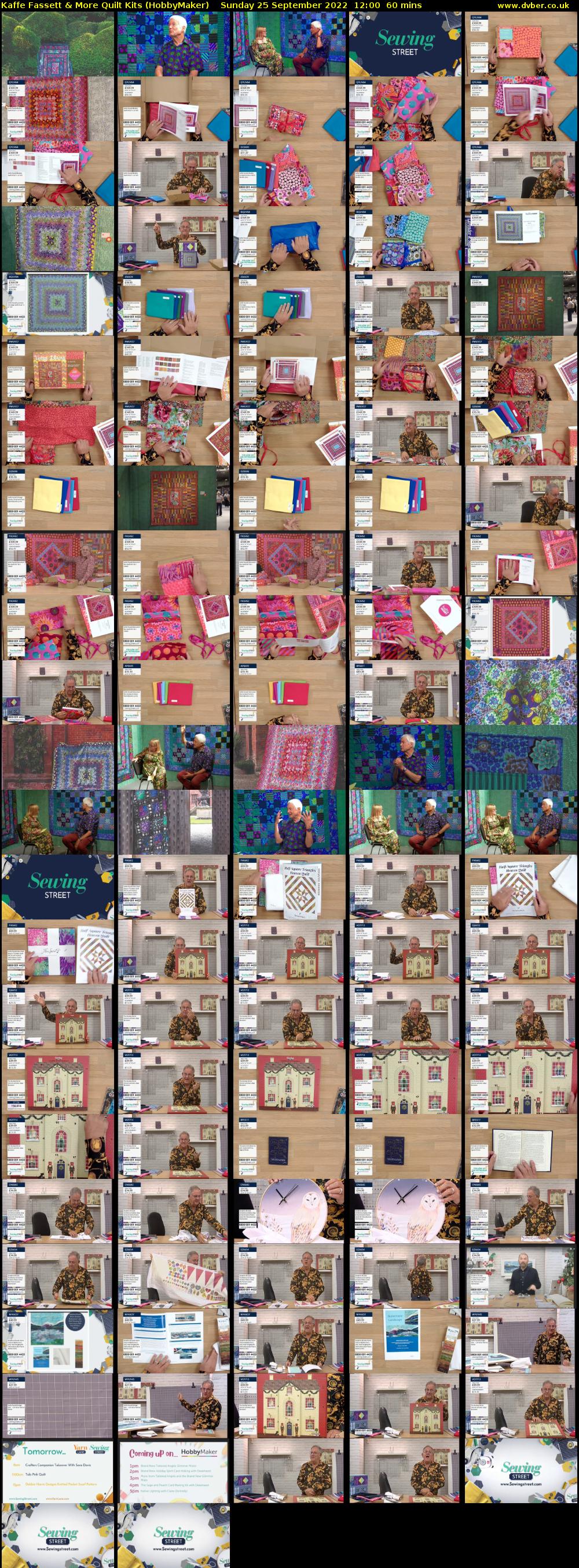 Kaffe Fassett & More Quilt Kits (HobbyMaker) Sunday 25 September 2022 12:00 - 13:00