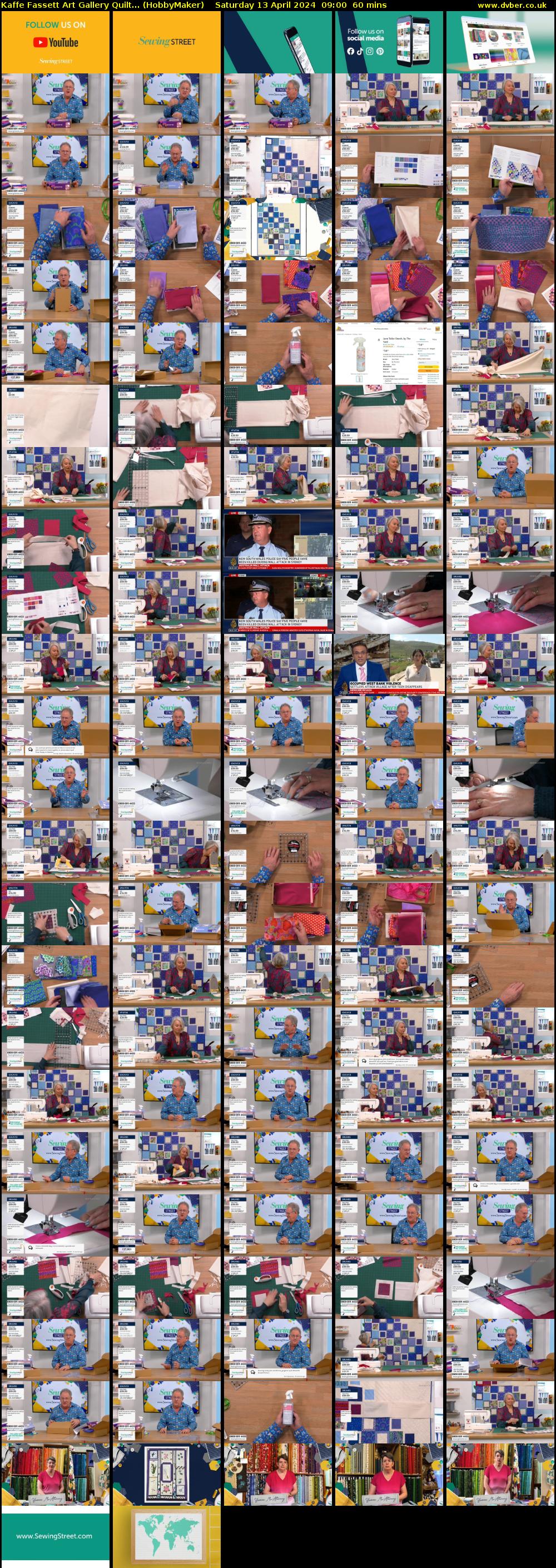 Kaffe Fassett Art Gallery Quilt... (HobbyMaker) Saturday 13 April 2024 09:00 - 10:00