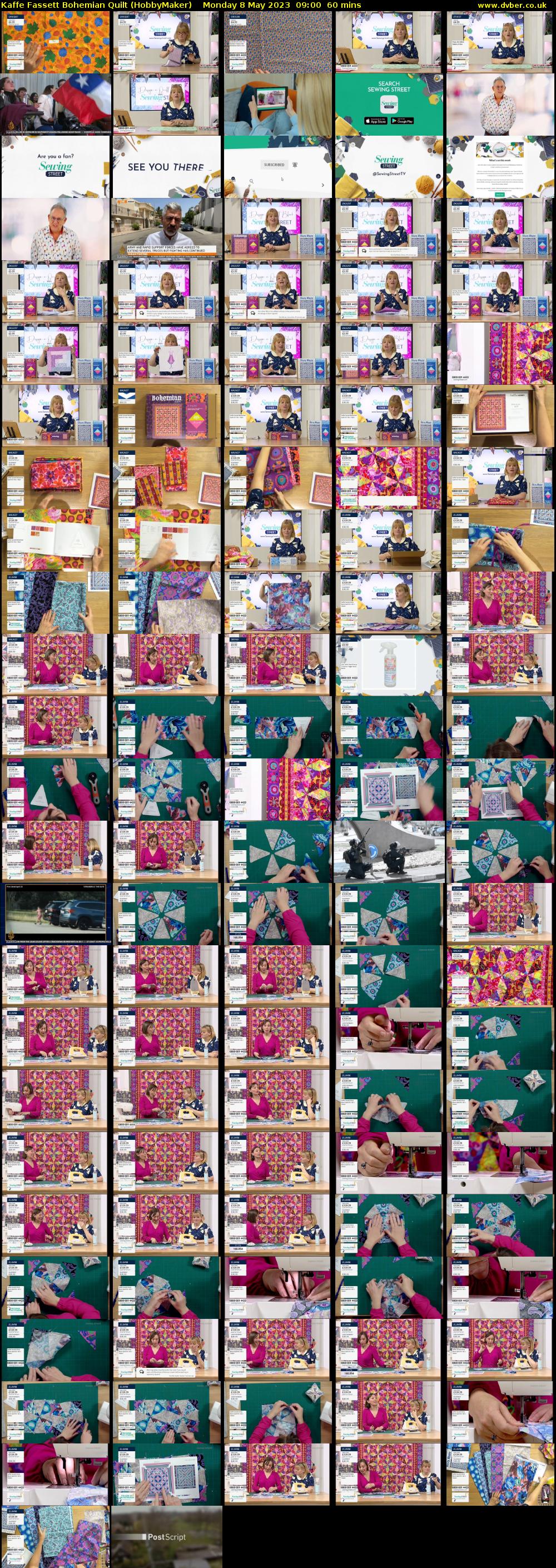 Kaffe Fassett Bohemian Quilt (HobbyMaker) Monday 8 May 2023 09:00 - 10:00