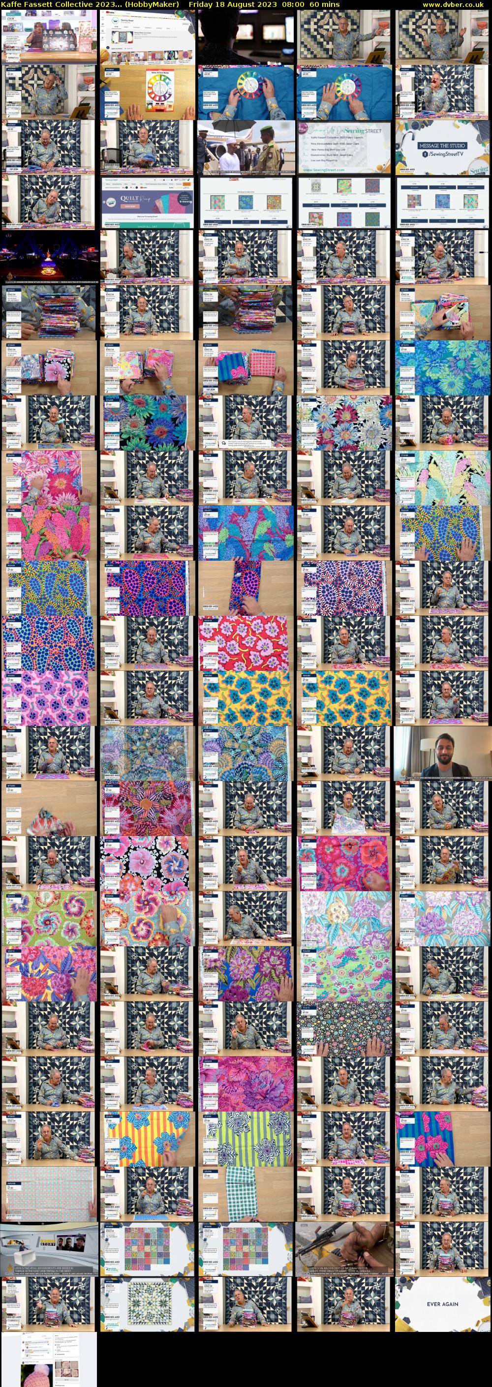 Kaffe Fassett Collective 2023... (HobbyMaker) Friday 18 August 2023 08:00 - 09:00