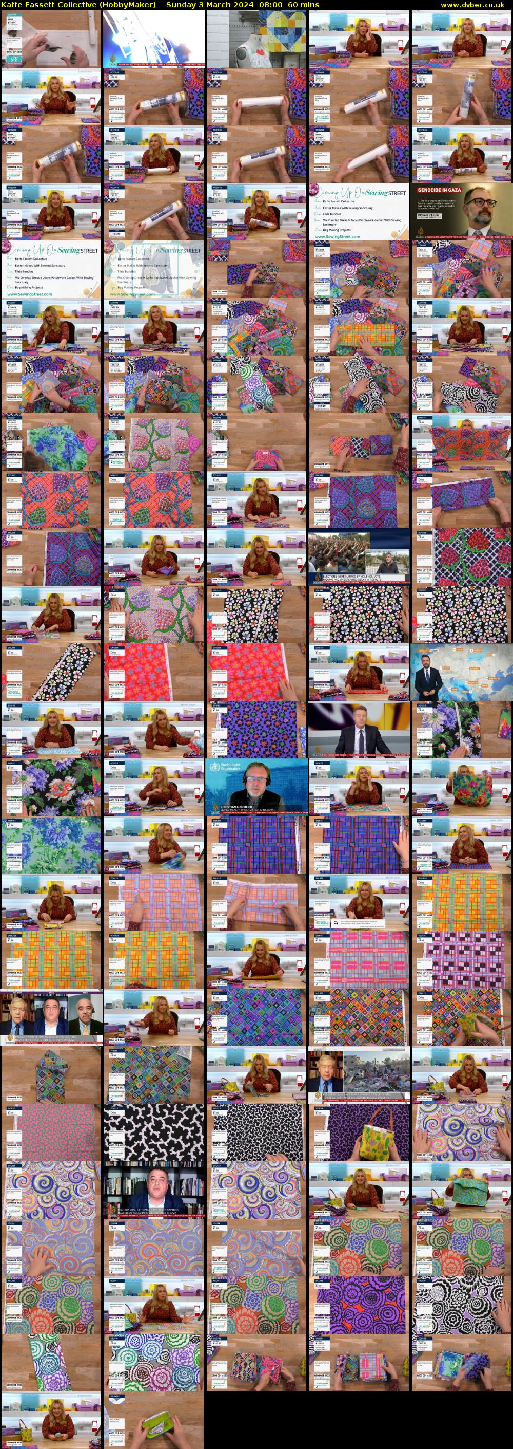 Kaffe Fassett Collective (HobbyMaker) Sunday 3 March 2024 08:00 - 09:00