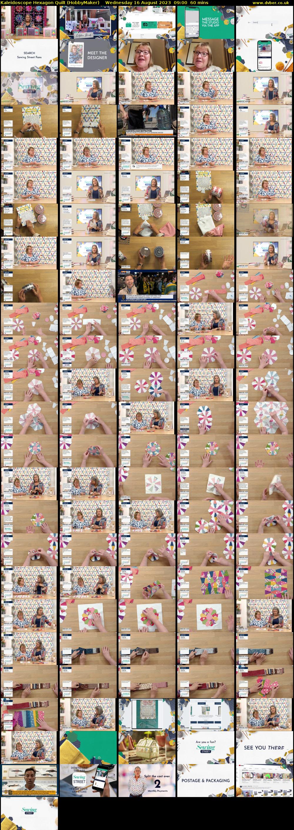 Kaleidoscope Hexagon Quilt (HobbyMaker) Wednesday 16 August 2023 09:00 - 10:00