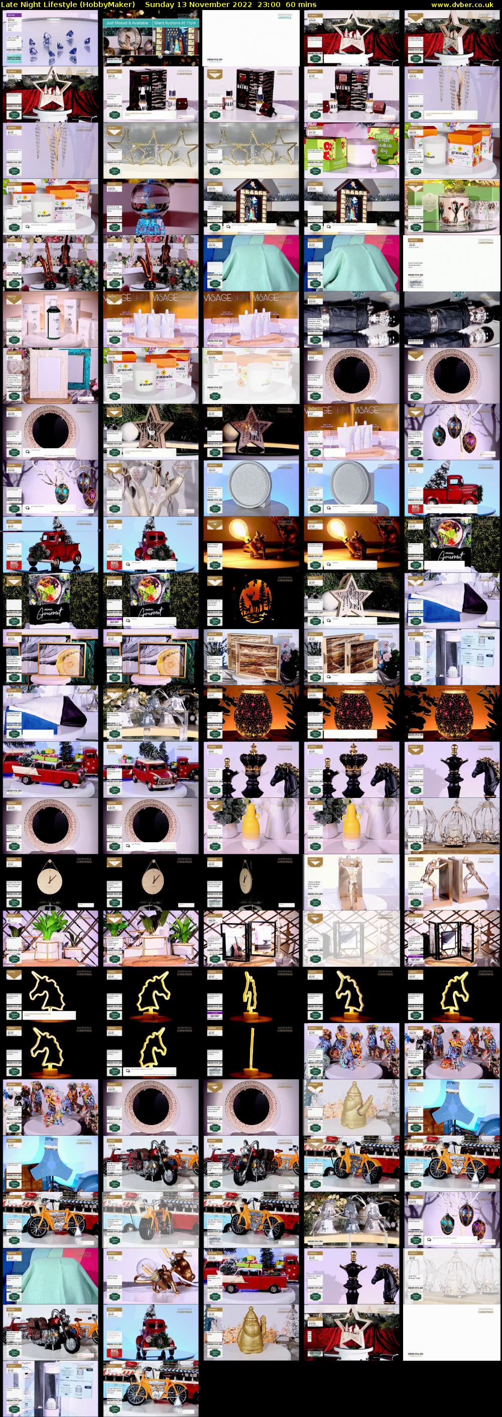 Late Night Lifestyle (HobbyMaker) Sunday 13 November 2022 23:00 - 00:00