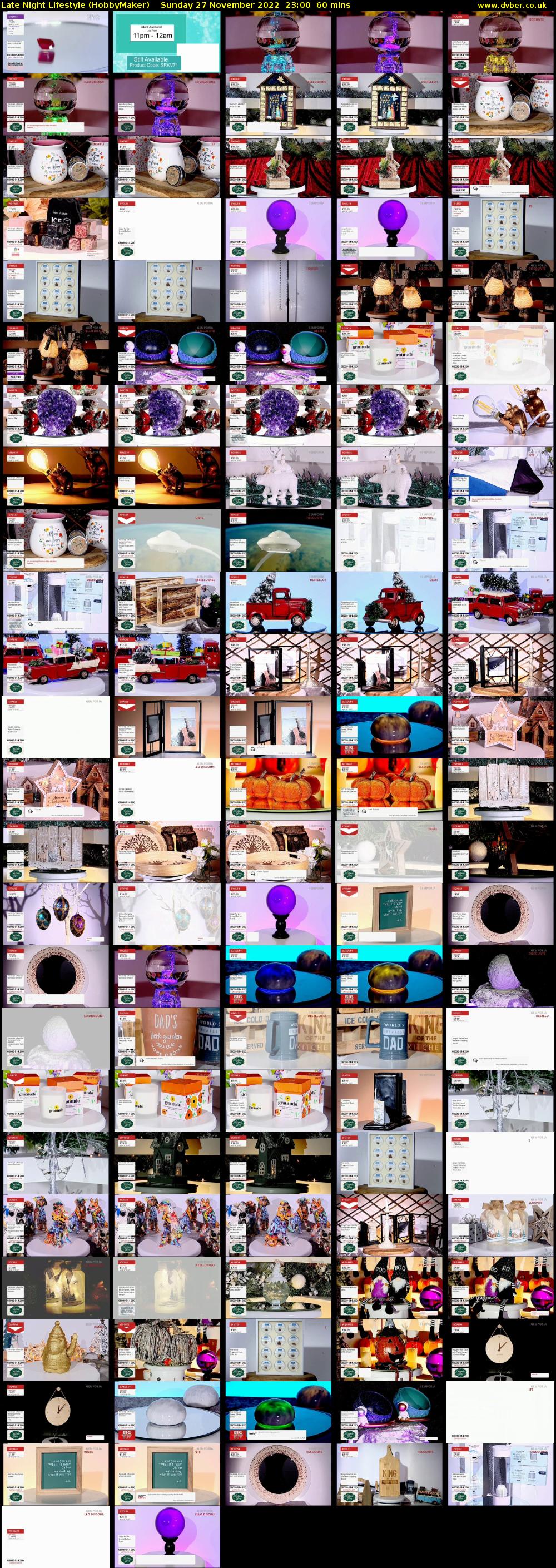 Late Night Lifestyle (HobbyMaker) Sunday 27 November 2022 23:00 - 00:00