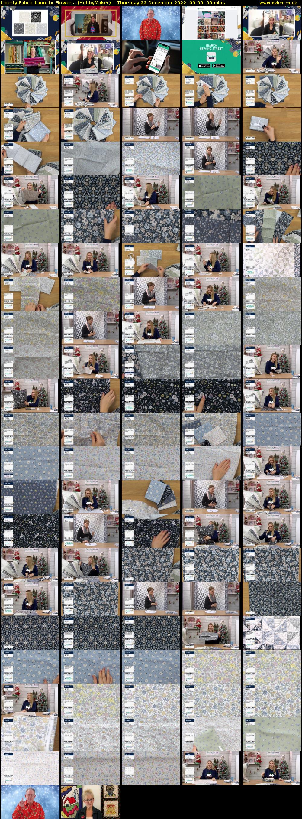 Liberty Fabric Launch: Flower... (HobbyMaker) Thursday 22 December 2022 09:00 - 10:00
