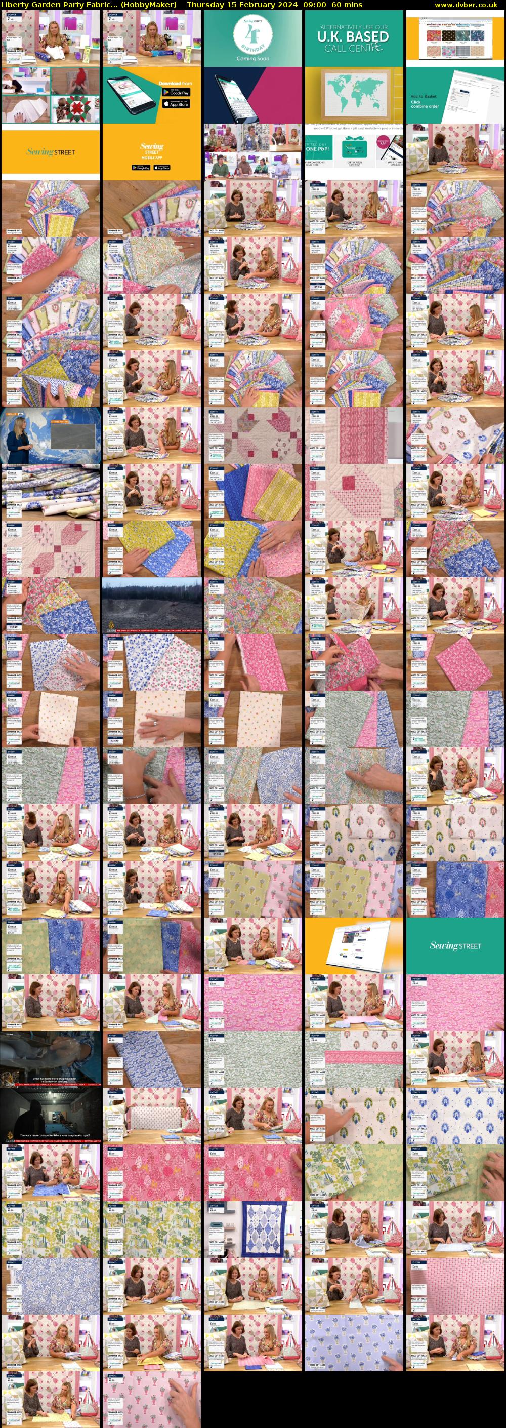 Liberty Garden Party Fabric... (HobbyMaker) Thursday 15 February 2024 09:00 - 10:00