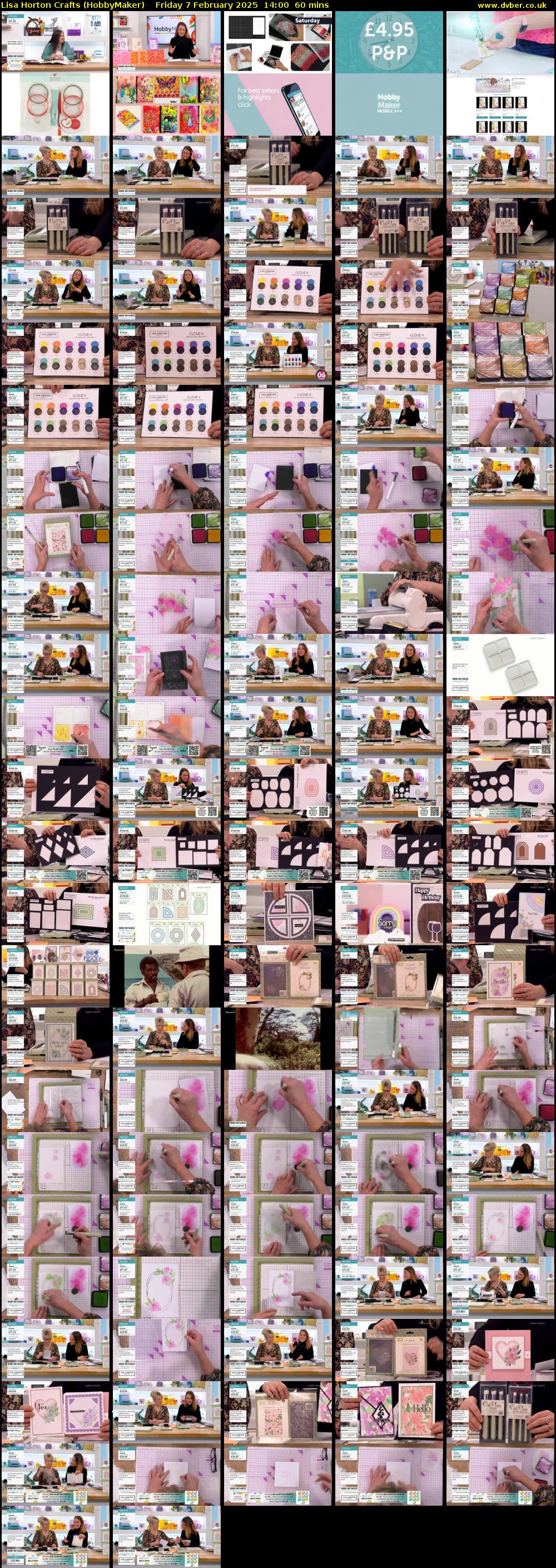Lisa Horton Crafts (HobbyMaker) Friday 7 February 2025 14:00 - 15:00