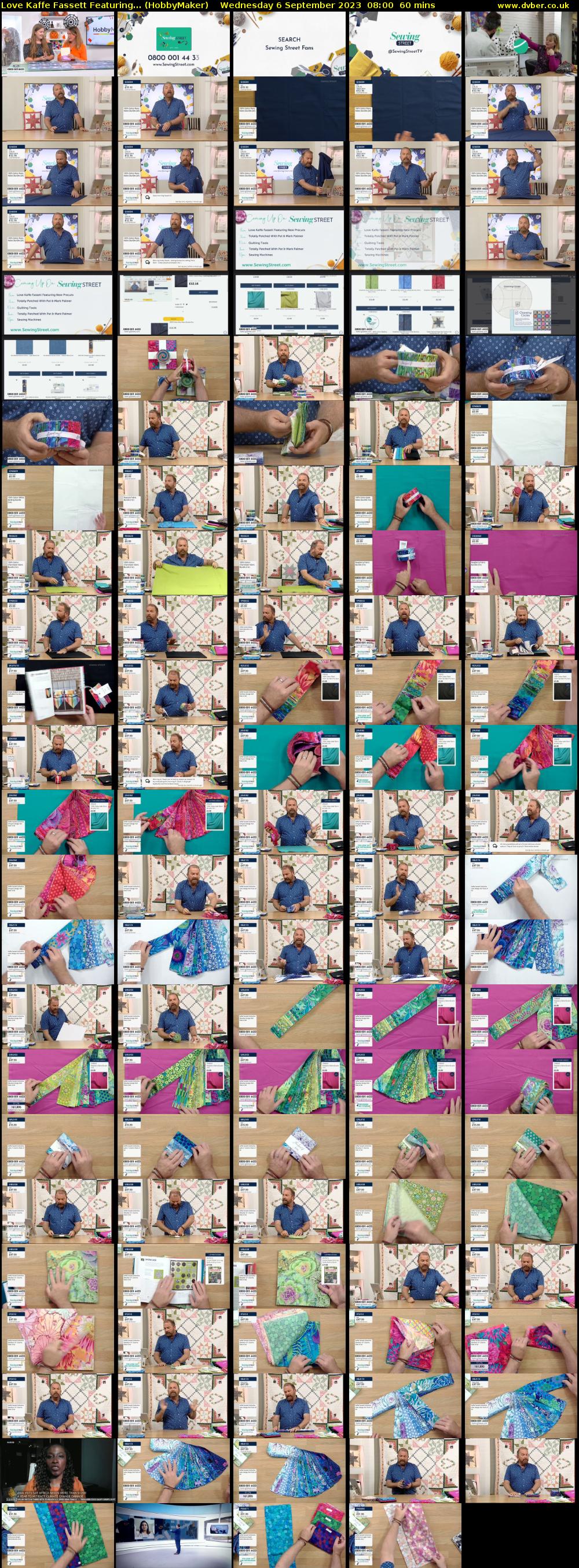 Love Kaffe Fassett Featuring... (HobbyMaker) Wednesday 6 September 2023 08:00 - 09:00