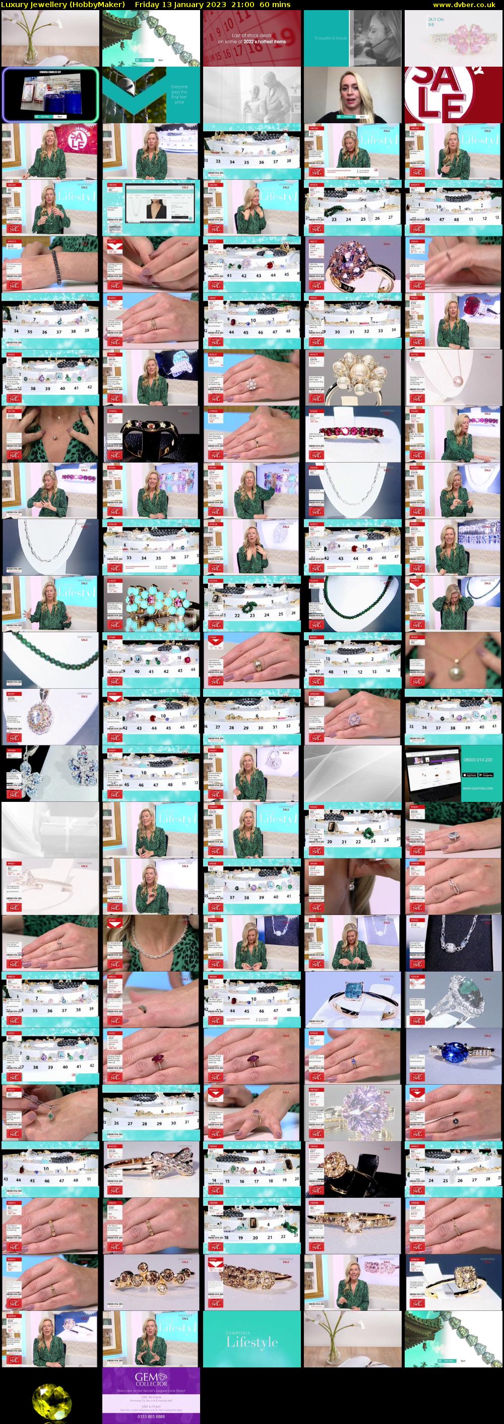 Luxury Jewellery (HobbyMaker) Friday 13 January 2023 21:00 - 22:00