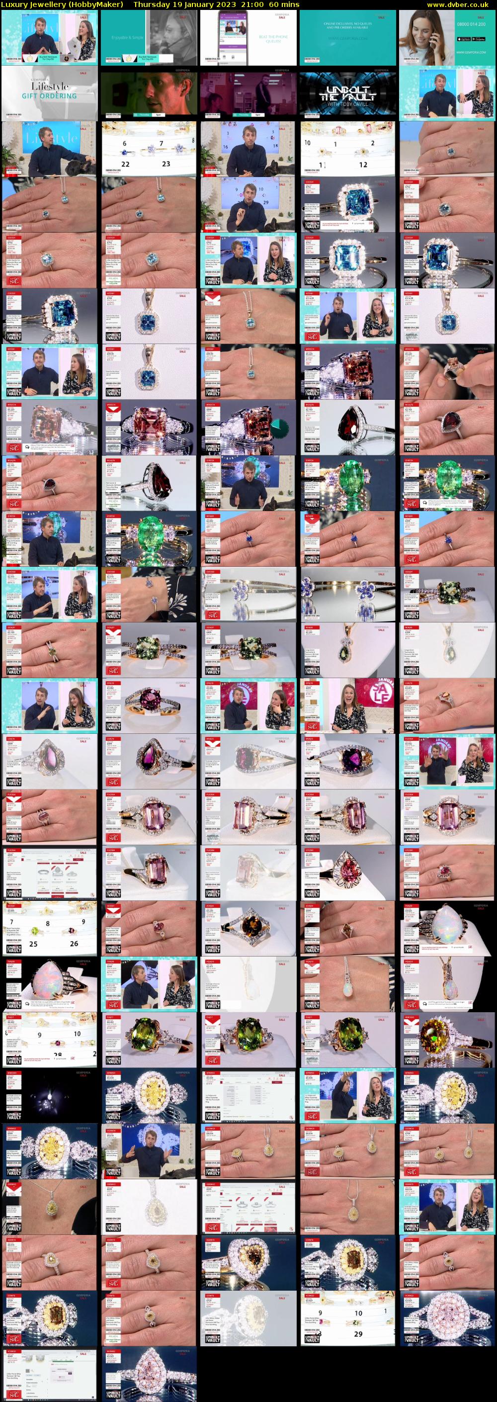 Luxury Jewellery (HobbyMaker) Thursday 19 January 2023 21:00 - 22:00