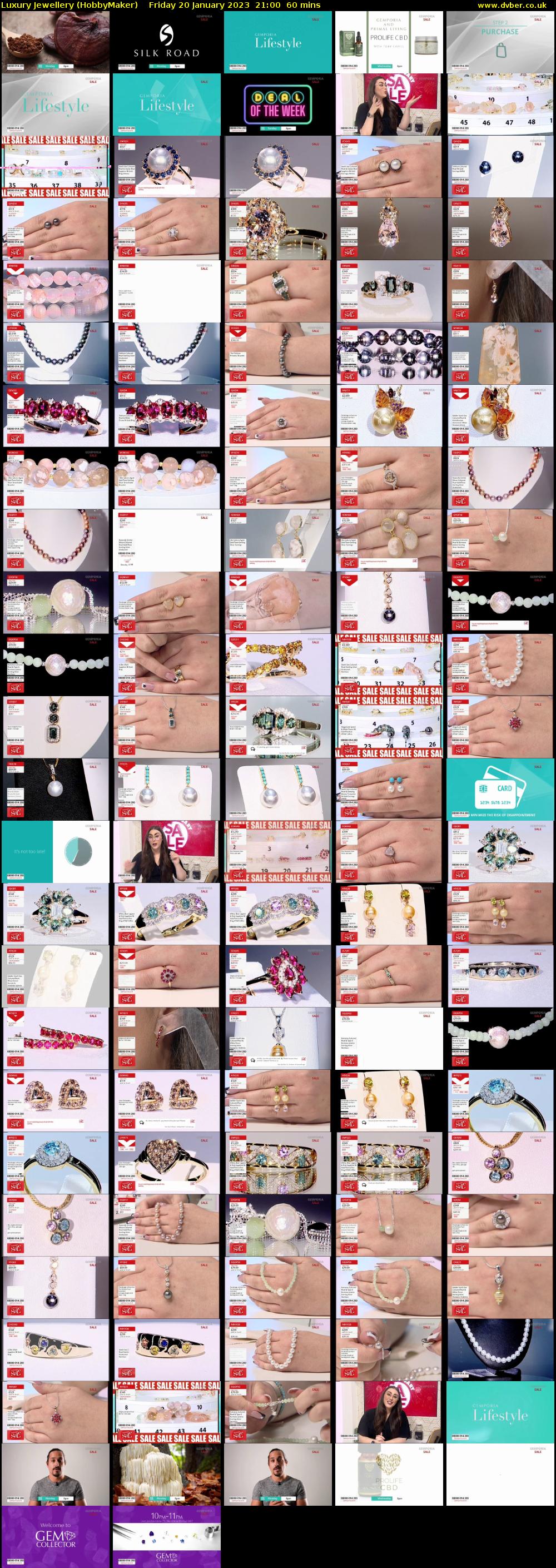 Luxury Jewellery (HobbyMaker) Friday 20 January 2023 21:00 - 22:00