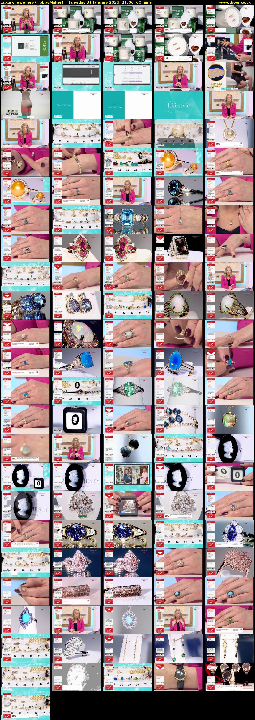 Luxury Jewellery (HobbyMaker) Tuesday 31 January 2023 21:00 - 22:00