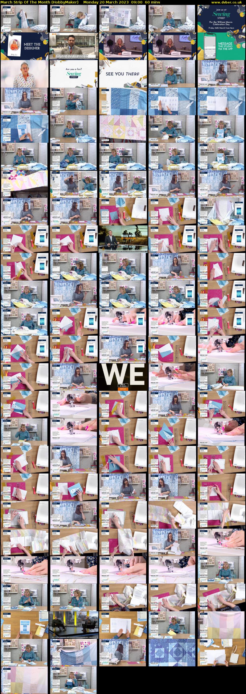 March Strip Of The Month (HobbyMaker) Monday 20 March 2023 09:00 - 10:00