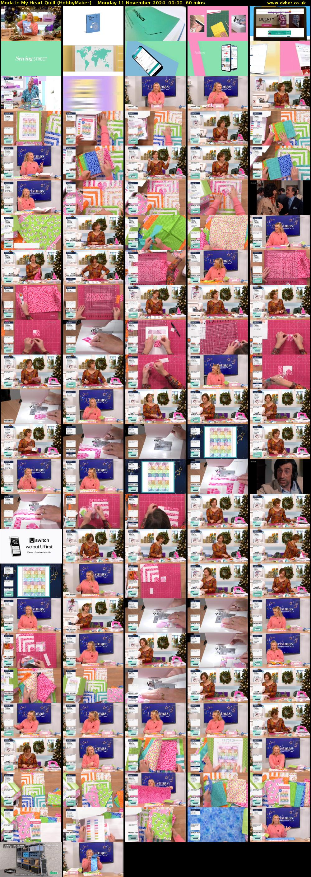 Moda In My Heart Quilt (HobbyMaker) Monday 11 November 2024 09:00 - 10:00