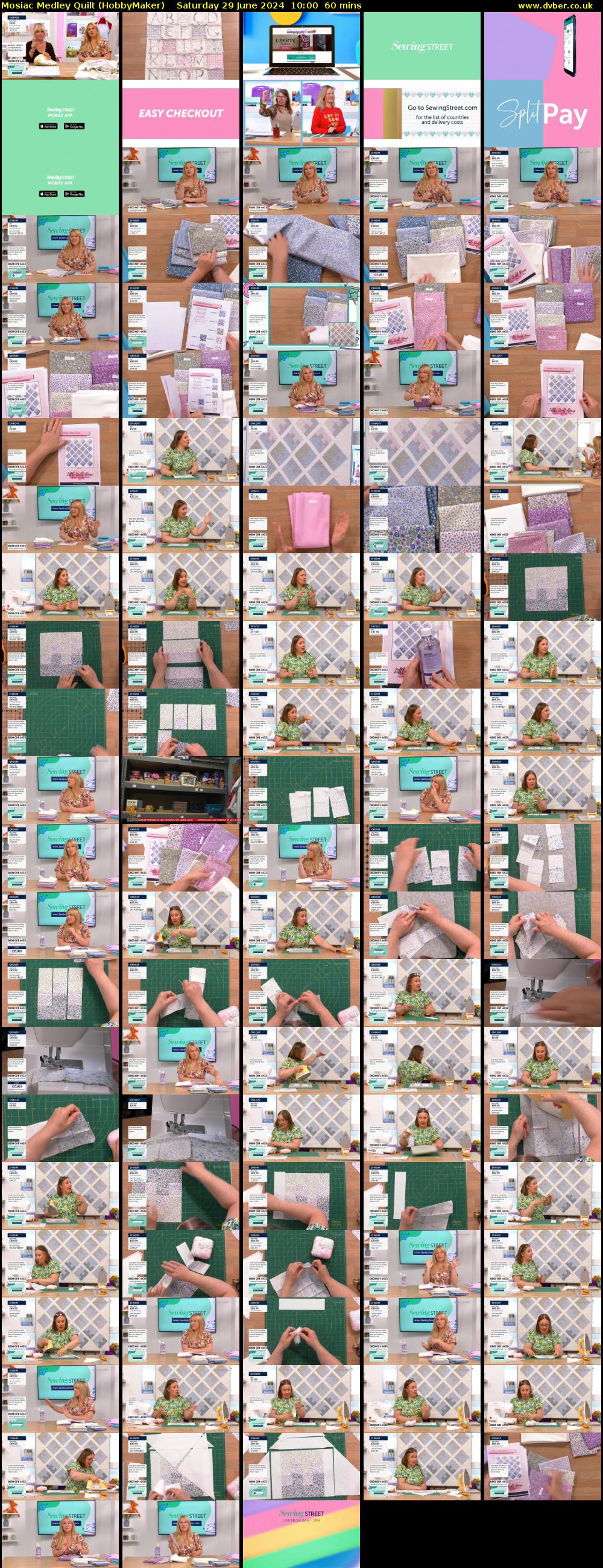Mosiac Medley Quilt (HobbyMaker) Saturday 29 June 2024 10:00 - 11:00