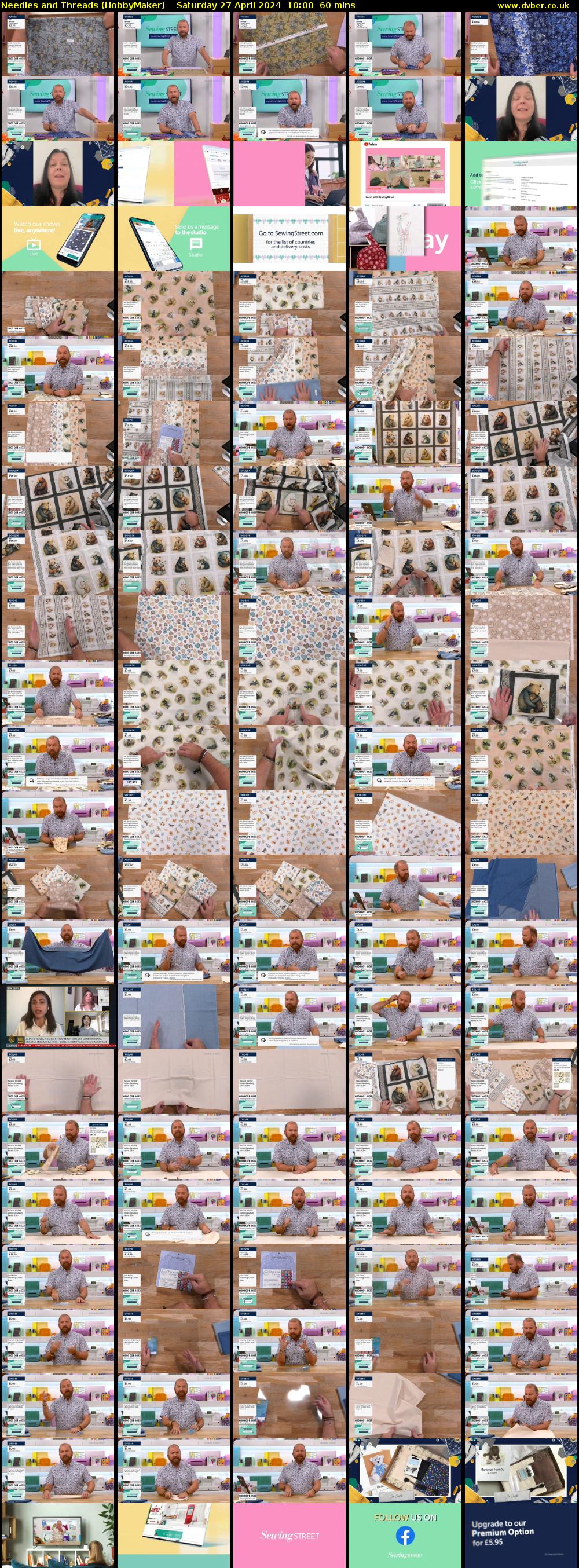 Needles and Threads (HobbyMaker) Saturday 27 April 2024 10:00 - 11:00