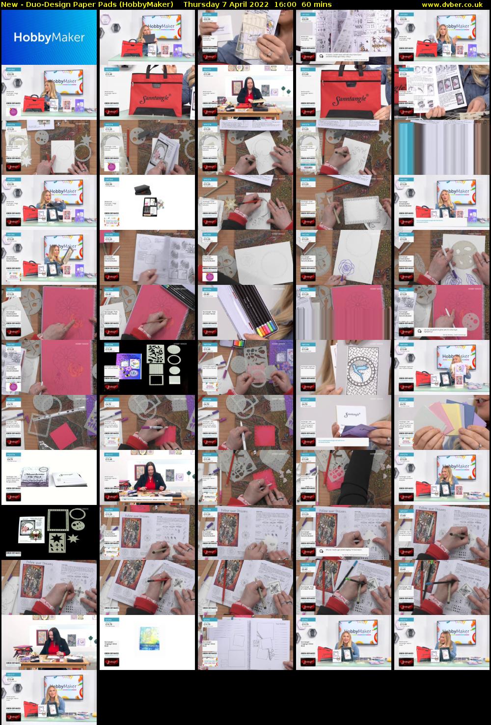 New - Duo-Design Paper Pads (HobbyMaker) Thursday 7 April 2022 16:00 - 17:00