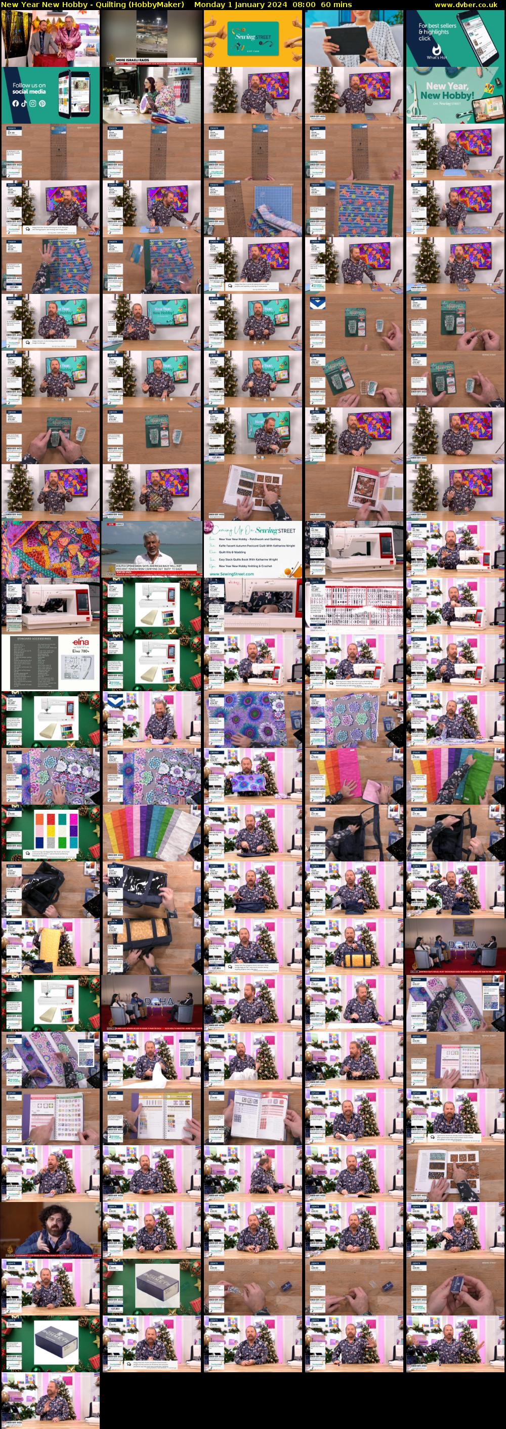 New Year New Hobby - Quilting (HobbyMaker) Monday 1 January 2024 08:00 - 09:00