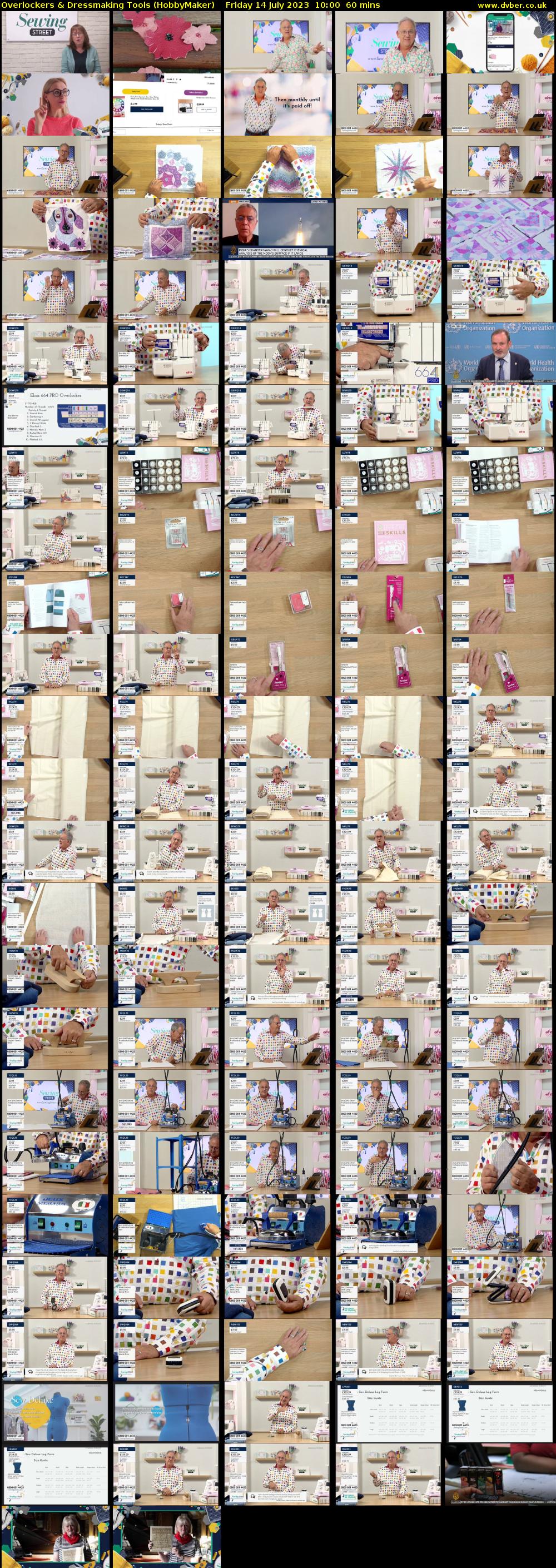 Overlockers & Dressmaking Tools (HobbyMaker) Friday 14 July 2023 10:00 - 11:00