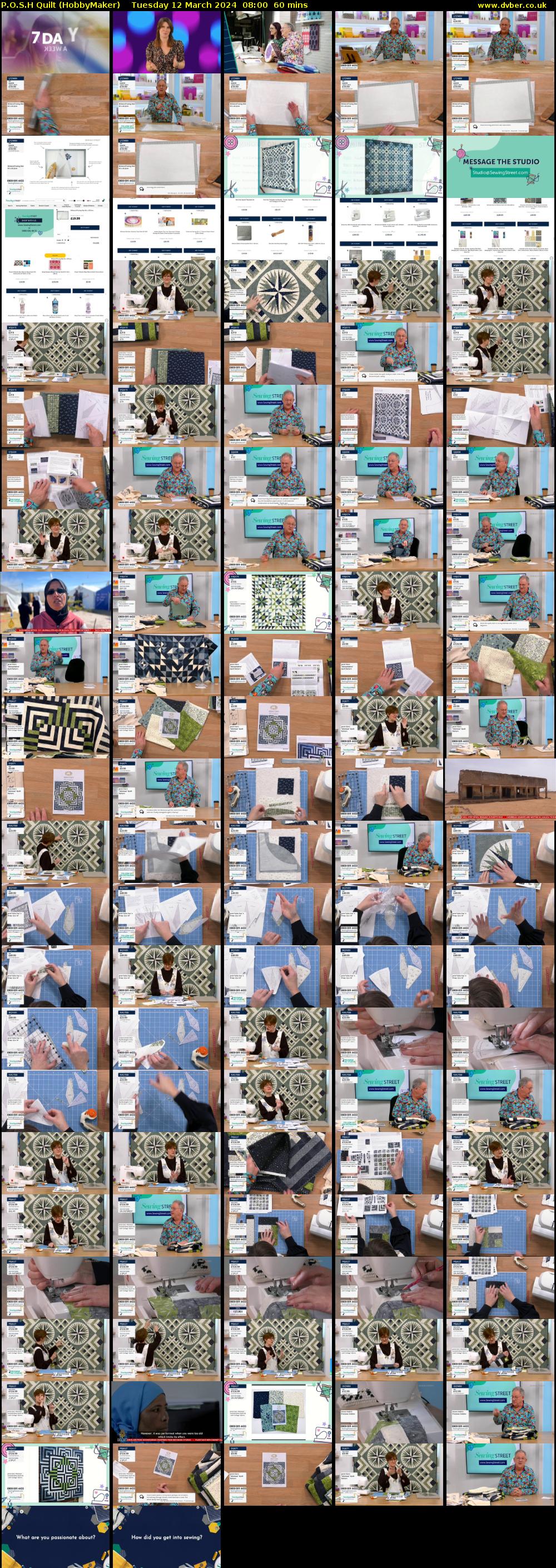 P.O.S.H Quilt (HobbyMaker) Tuesday 12 March 2024 08:00 - 09:00