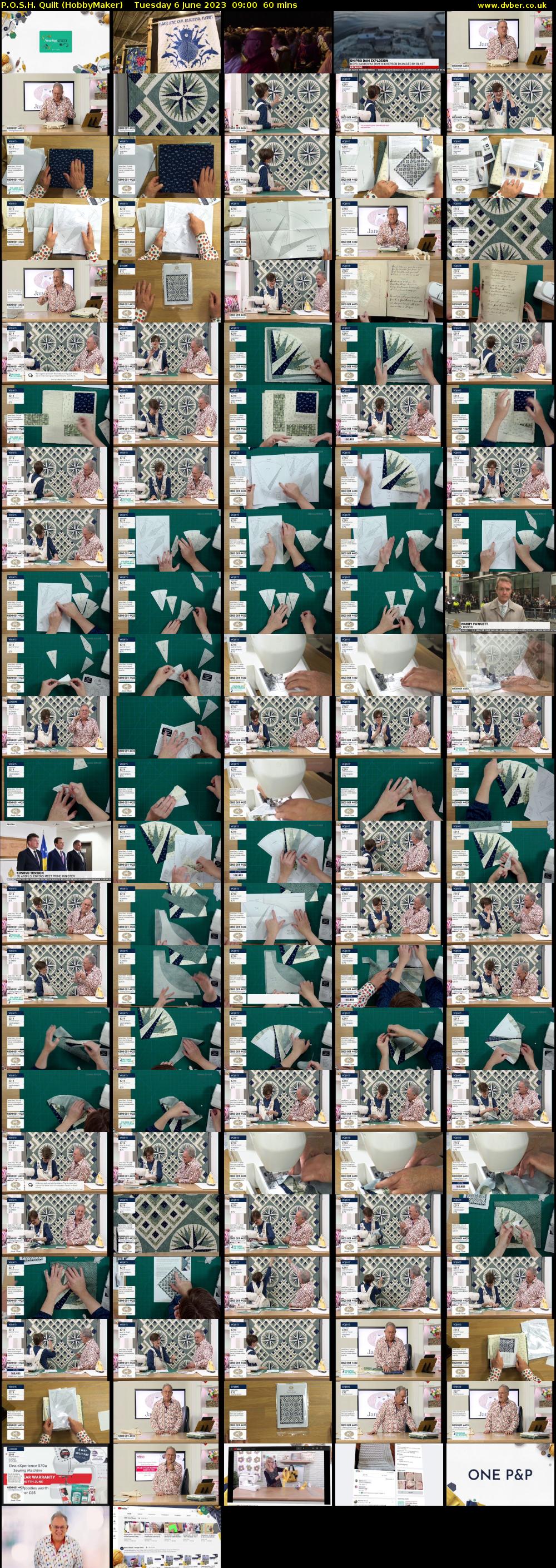 P.O.S.H. Quilt (HobbyMaker) Tuesday 6 June 2023 09:00 - 10:00