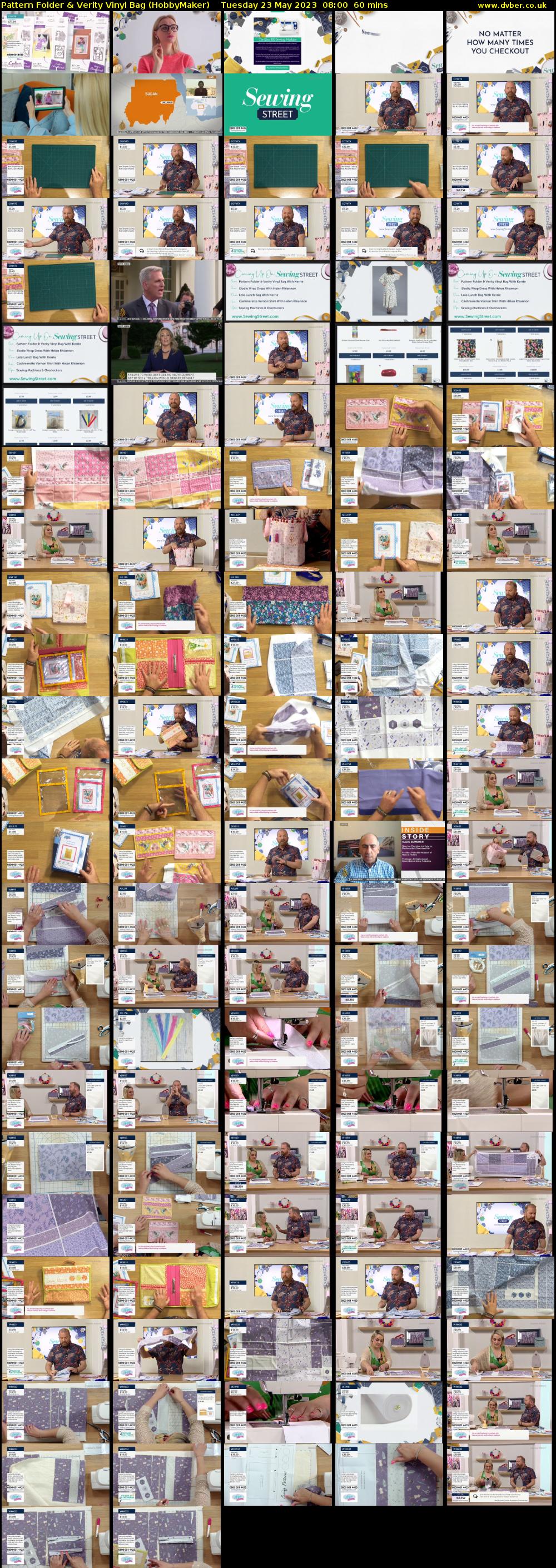 Pattern Folder & Verity Vinyl Bag (HobbyMaker) Tuesday 23 May 2023 08:00 - 09:00