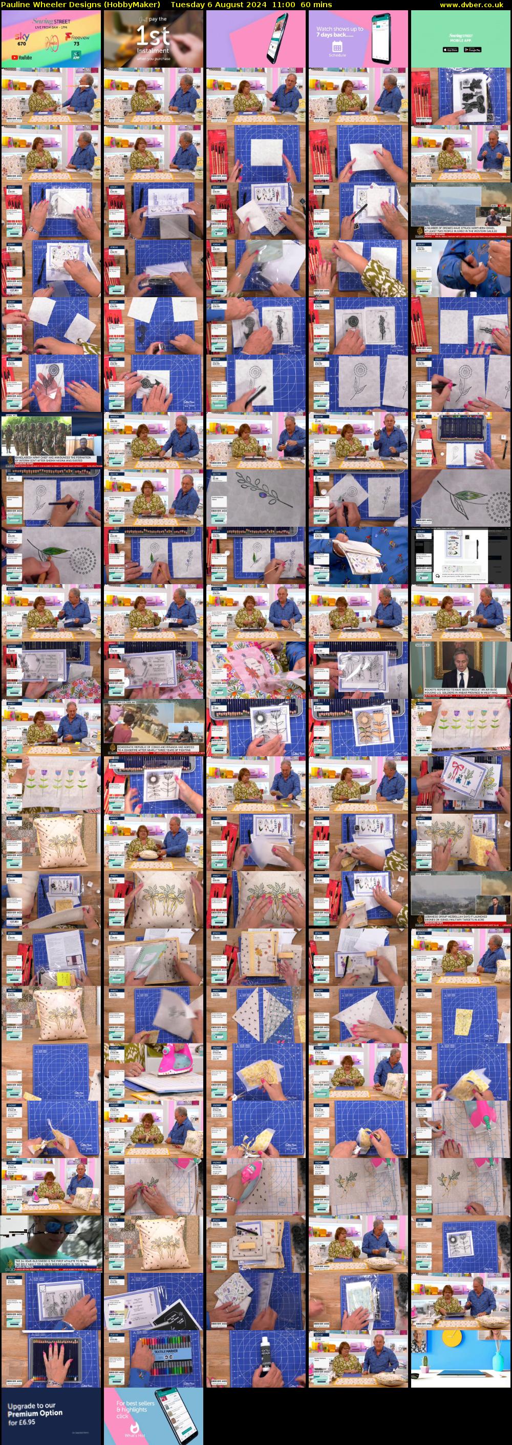 Pauline Wheeler Designs (HobbyMaker) Tuesday 6 August 2024 11:00 - 12:00