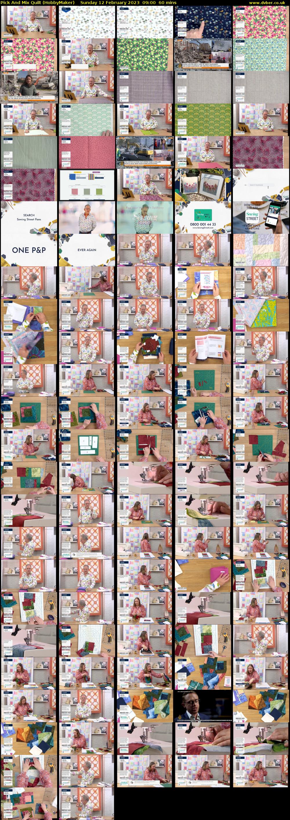 Pick And Mix Quilt (HobbyMaker) Sunday 12 February 2023 09:00 - 10:00