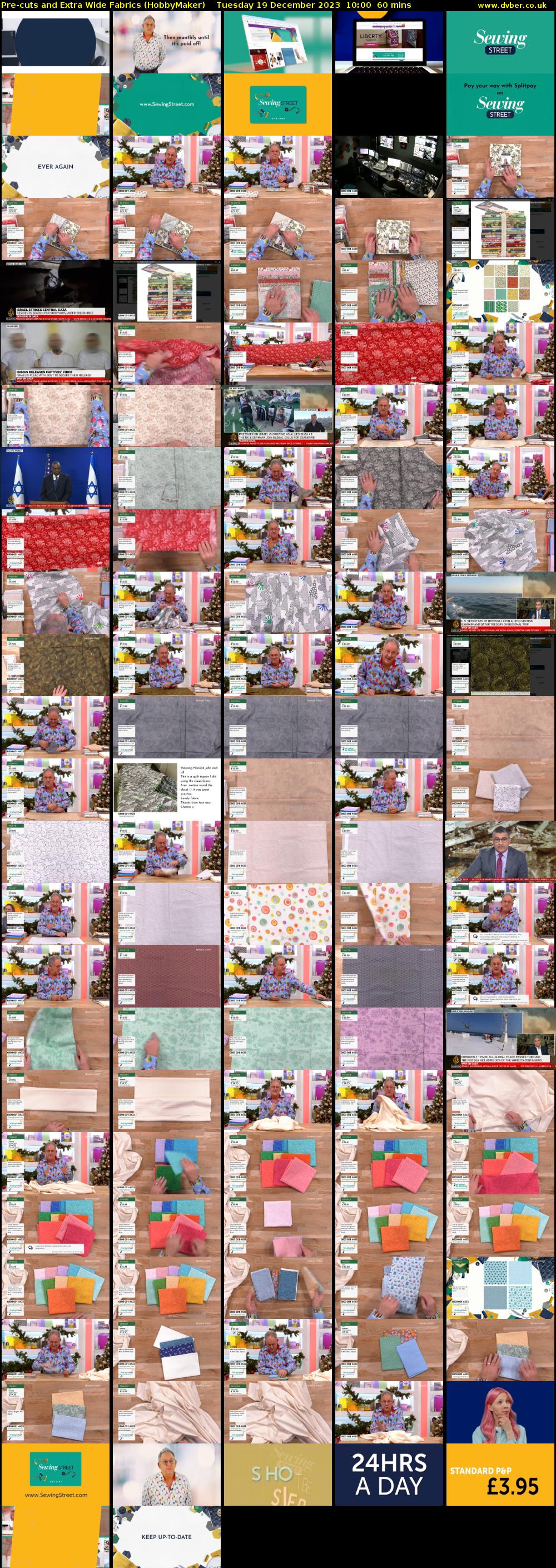 Pre-cuts and Extra Wide Fabrics (HobbyMaker) Tuesday 19 December 2023 10:00 - 11:00
