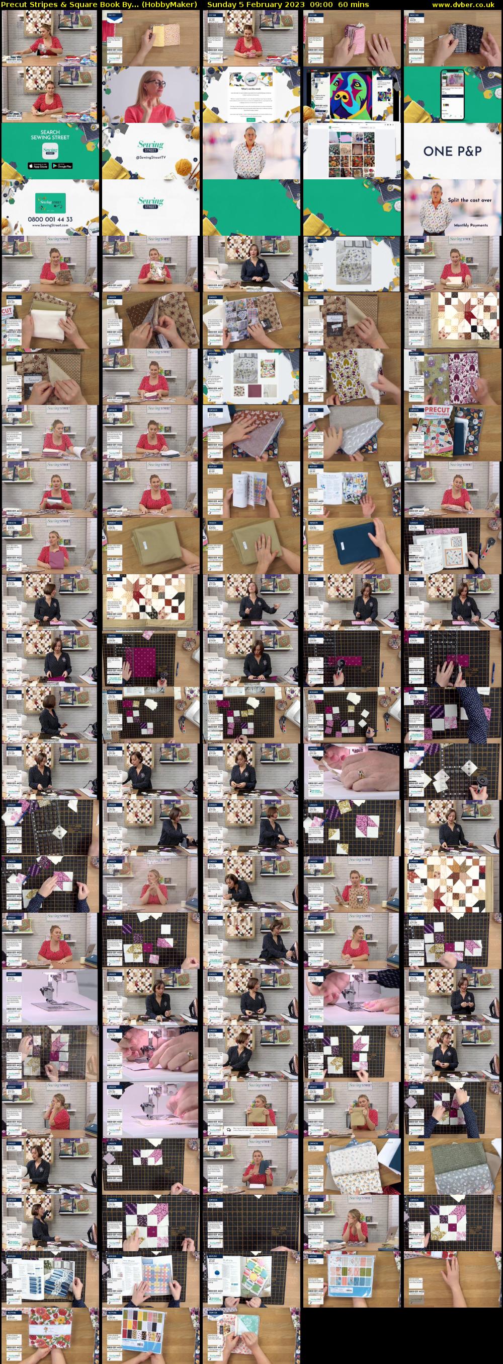 Precut Stripes & Square Book By... (HobbyMaker) Sunday 5 February 2023 09:00 - 10:00