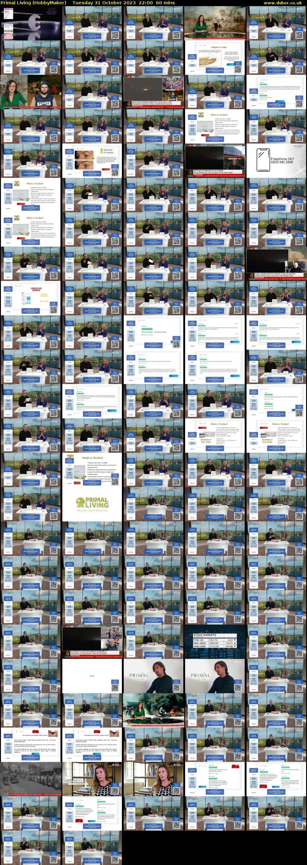 Primal Living (HobbyMaker) Tuesday 31 October 2023 22:00 - 23:00