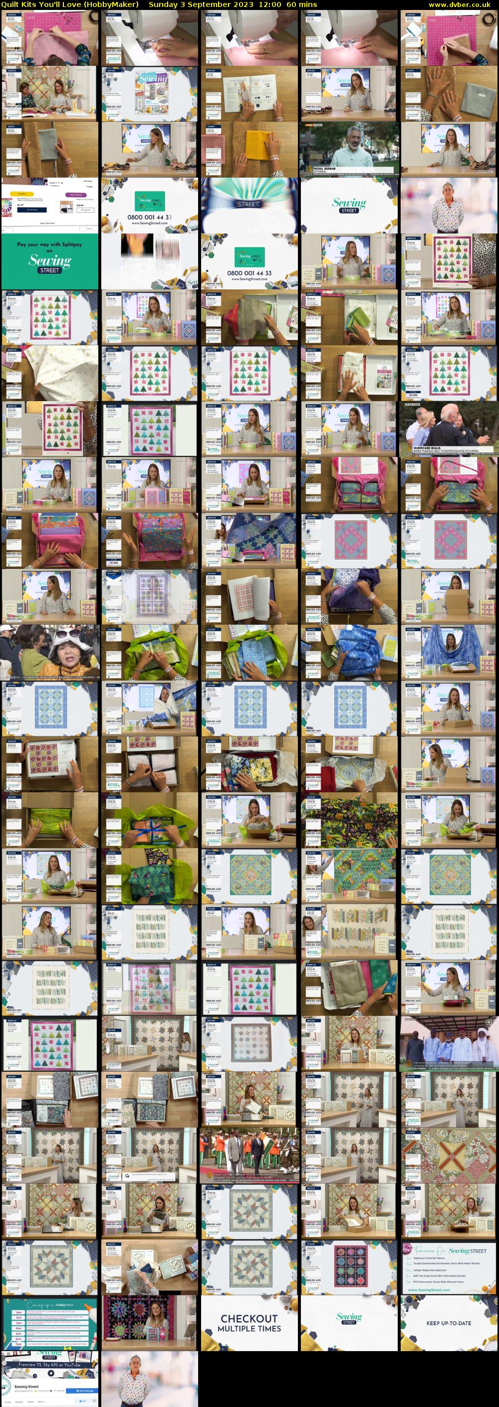 Quilt Kits You'll Love (HobbyMaker) Sunday 3 September 2023 12:00 - 13:00