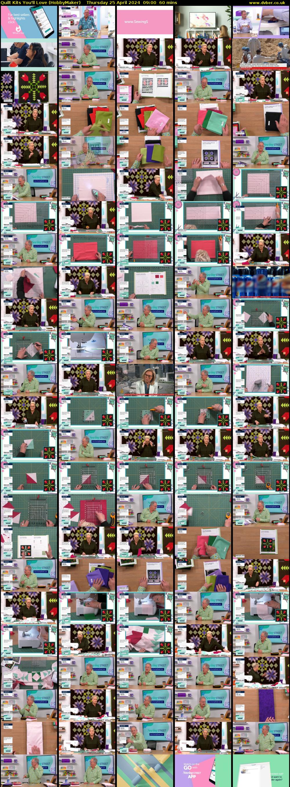 Quilt Kits You'll Love (HobbyMaker) Thursday 25 April 2024 09:00 - 10:00