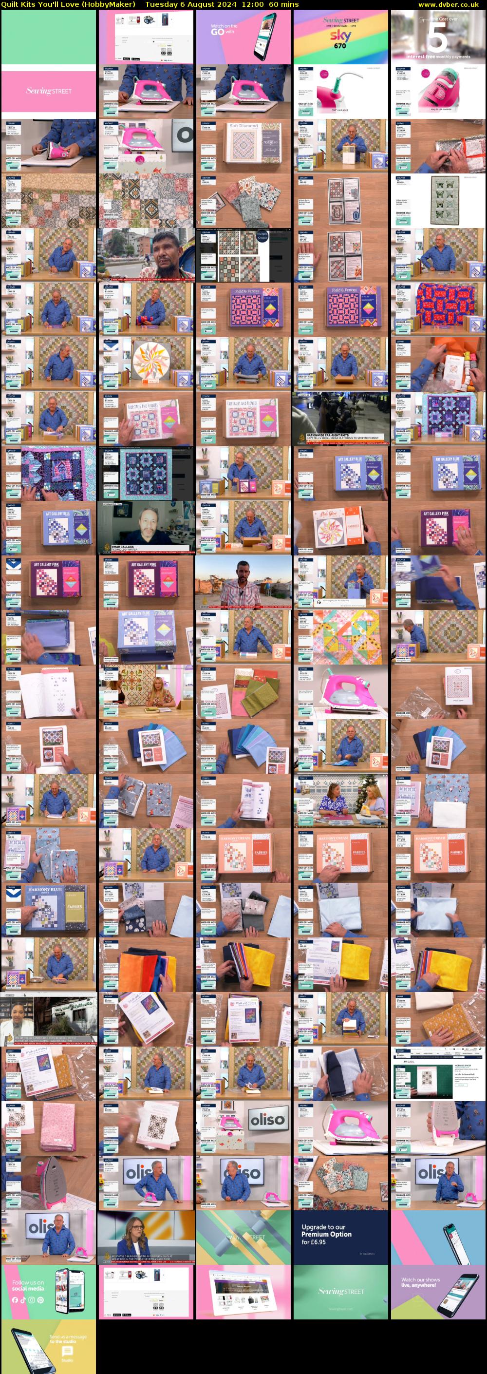 Quilt Kits You'll Love (HobbyMaker) Tuesday 6 August 2024 12:00 - 13:00