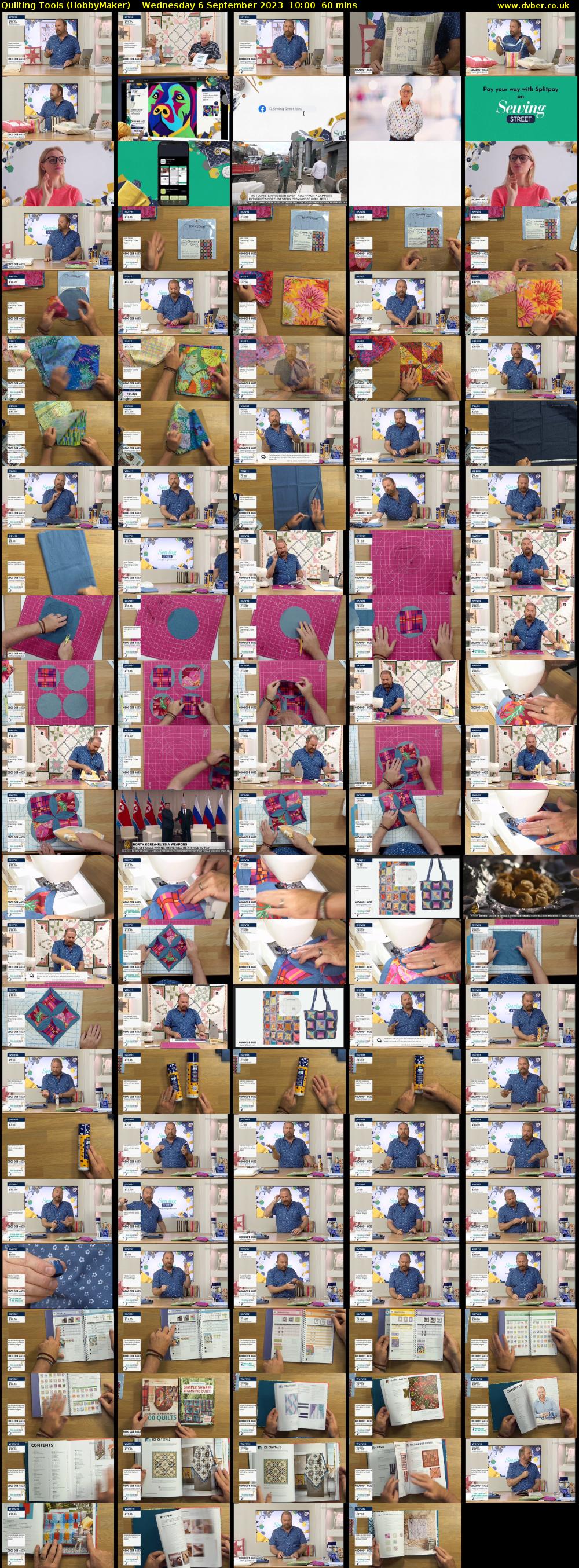 Quilting Tools (HobbyMaker) Wednesday 6 September 2023 10:00 - 11:00