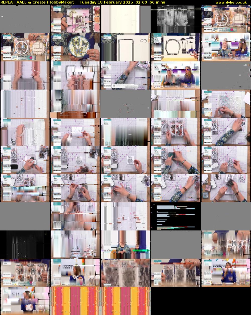 REPEAT AALL & Create (HobbyMaker) Tuesday 18 February 2025 02:00 - 03:00