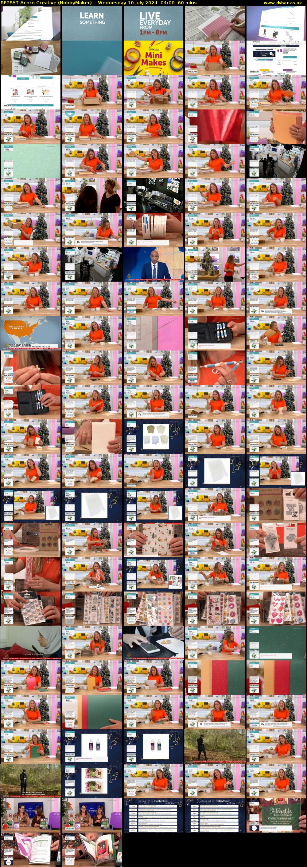 REPEAT Acorn Creative (HobbyMaker) Wednesday 10 July 2024 04:00 - 05:00