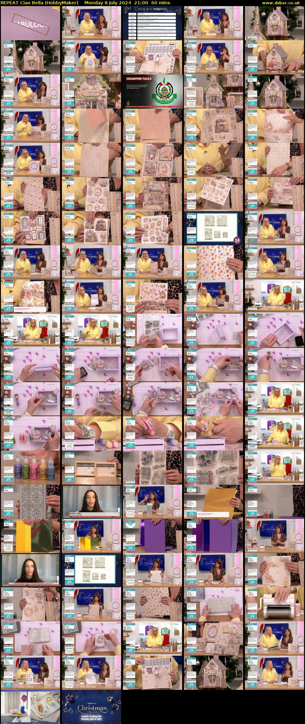 REPEAT Ciao Bella (HobbyMaker) Monday 8 July 2024 21:00 - 22:00