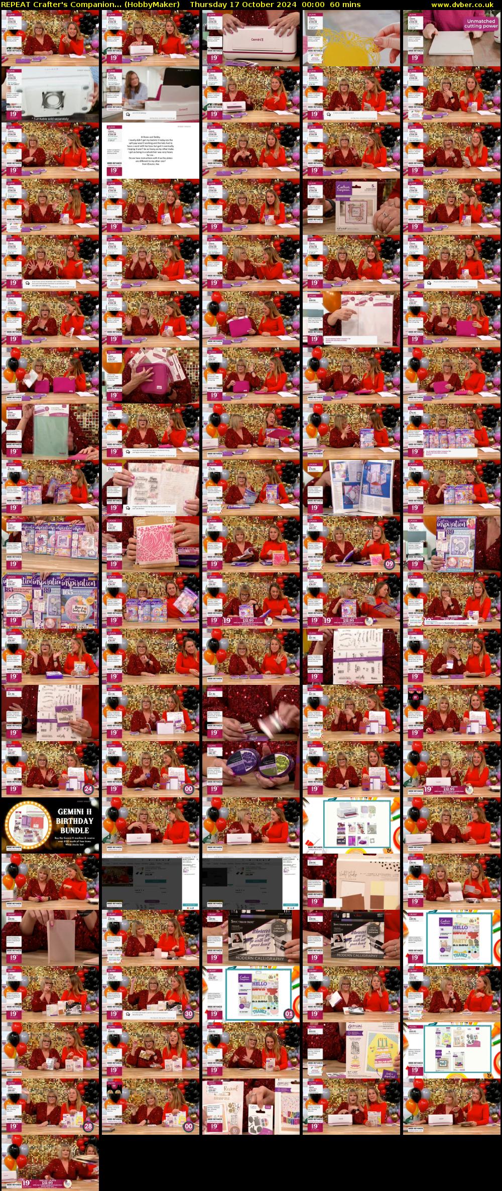 REPEAT Crafter's Companion... (HobbyMaker) Thursday 17 October 2024 00:00 - 01:00