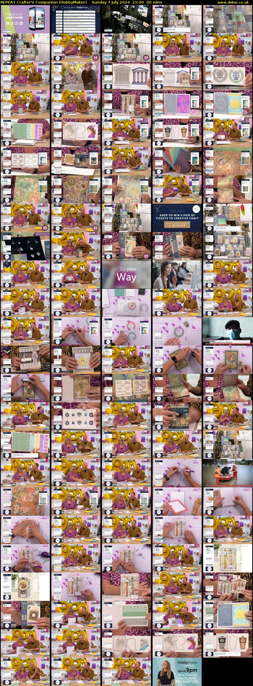 REPEAT Crafter's Companion (HobbyMaker) Sunday 7 July 2024 21:00 - 22:00