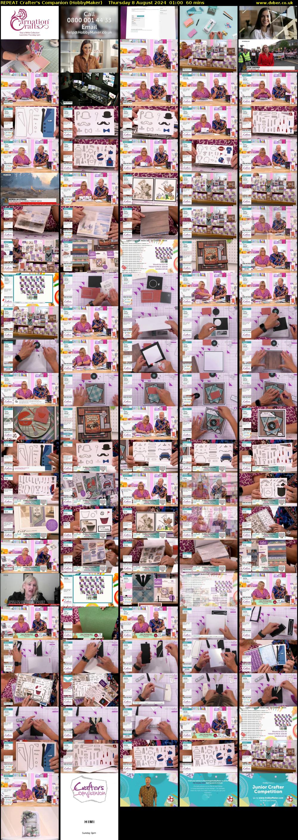 REPEAT Crafter's Companion (HobbyMaker) Thursday 8 August 2024 01:00 - 02:00