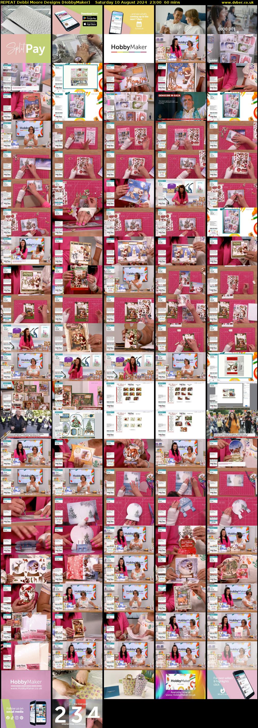 REPEAT Debbi Moore Designs (HobbyMaker) Saturday 10 August 2024 23:00 - 00:00