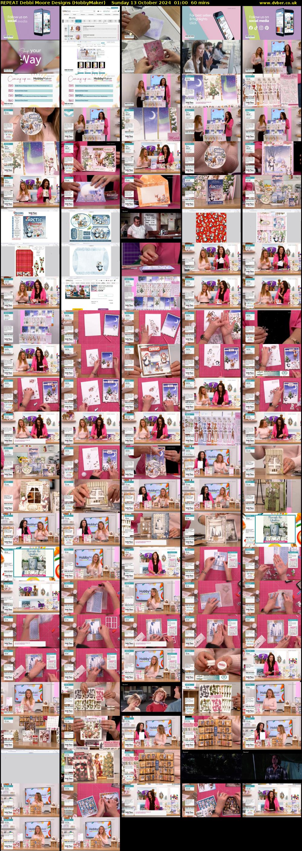 REPEAT Debbi Moore Designs (HobbyMaker) Sunday 13 October 2024 01:00 - 02:00