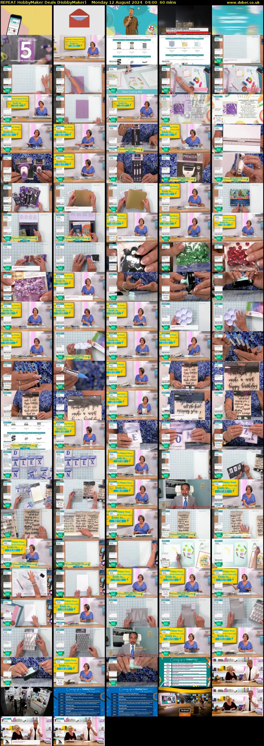 REPEAT HobbyMaker Deals (HobbyMaker) Monday 12 August 2024 04:00 - 05:00
