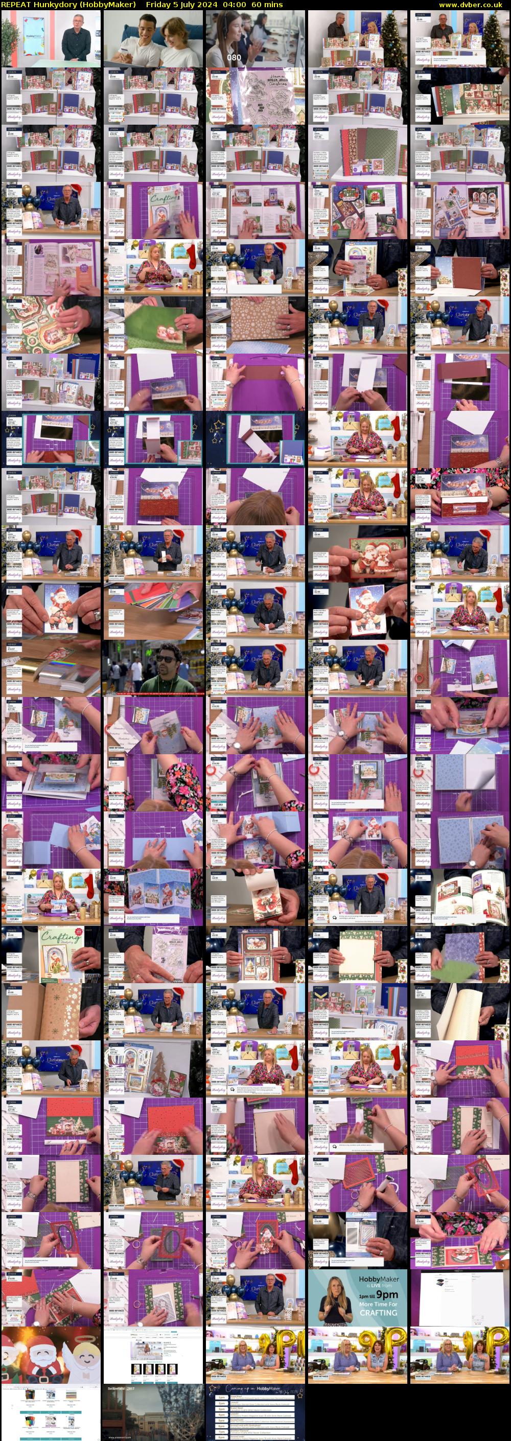REPEAT Hunkydory (HobbyMaker) Friday 5 July 2024 04:00 - 05:00