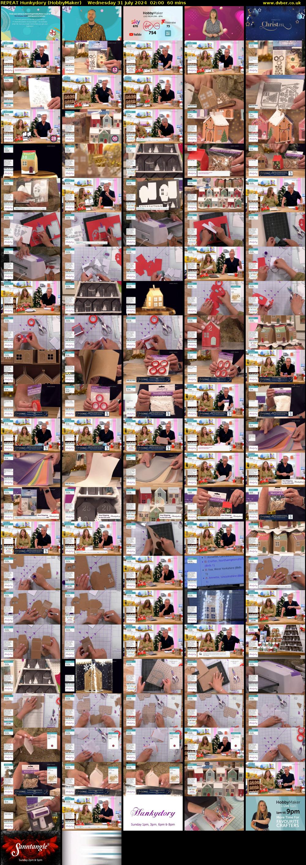 REPEAT Hunkydory (HobbyMaker) Wednesday 31 July 2024 02:00 - 03:00
